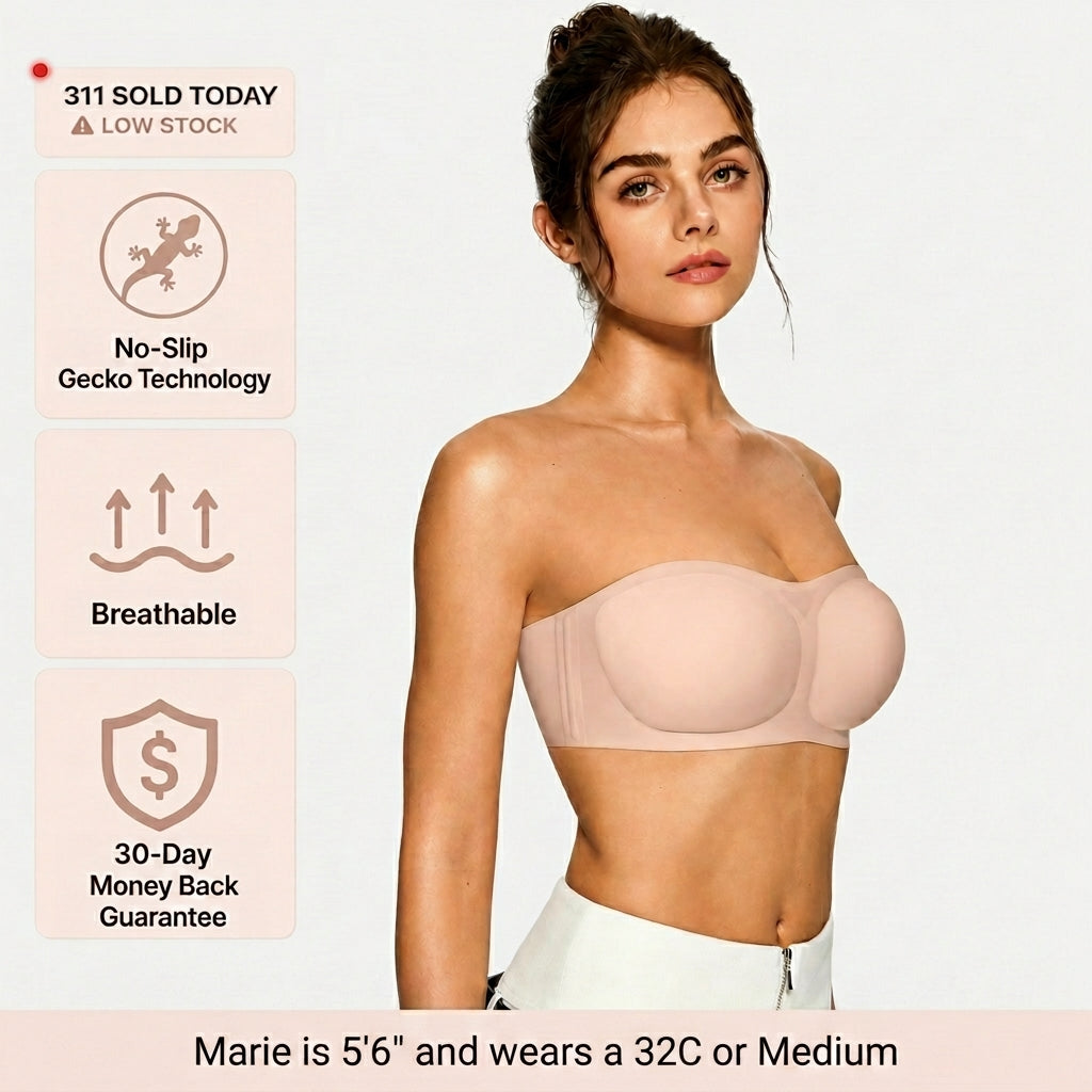Kova's Strapless Pushup Bra