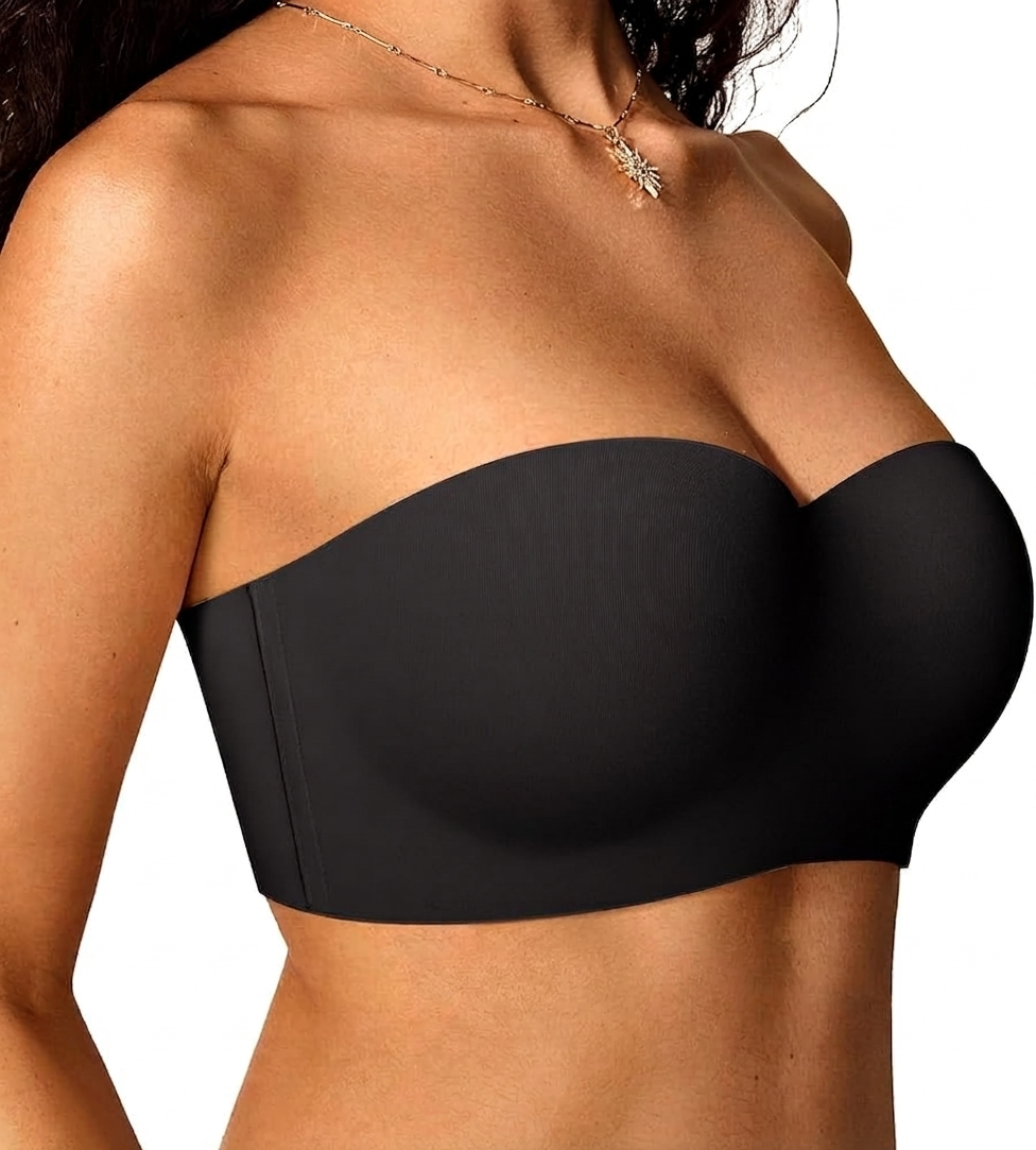 Strapless bra